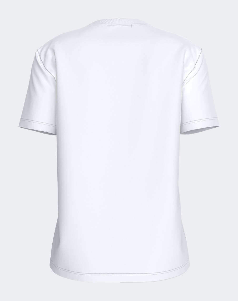 CALVIN KLEIN TRIČKO CK EMBRO BADGE V-NECK TEE