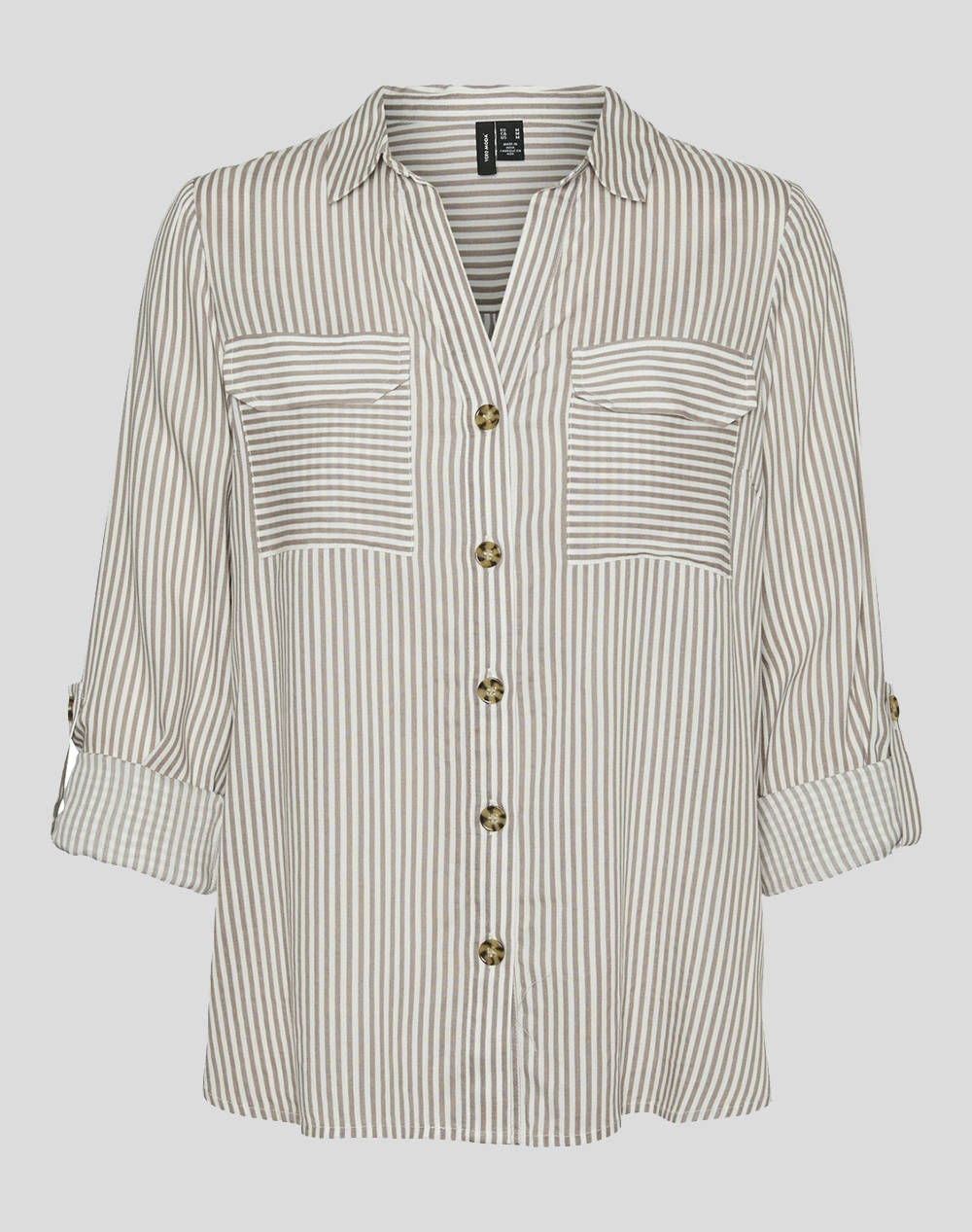 VERO MODA VMBUMPY SHIRT NEW WVN GA NOOS