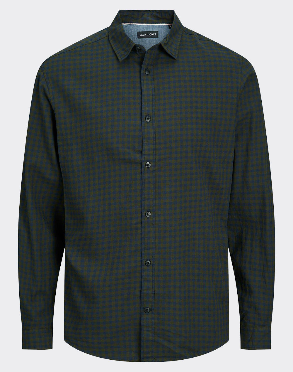 JACK&JONES JJEGINGHAM TWILL SHIRT L/S NOOS