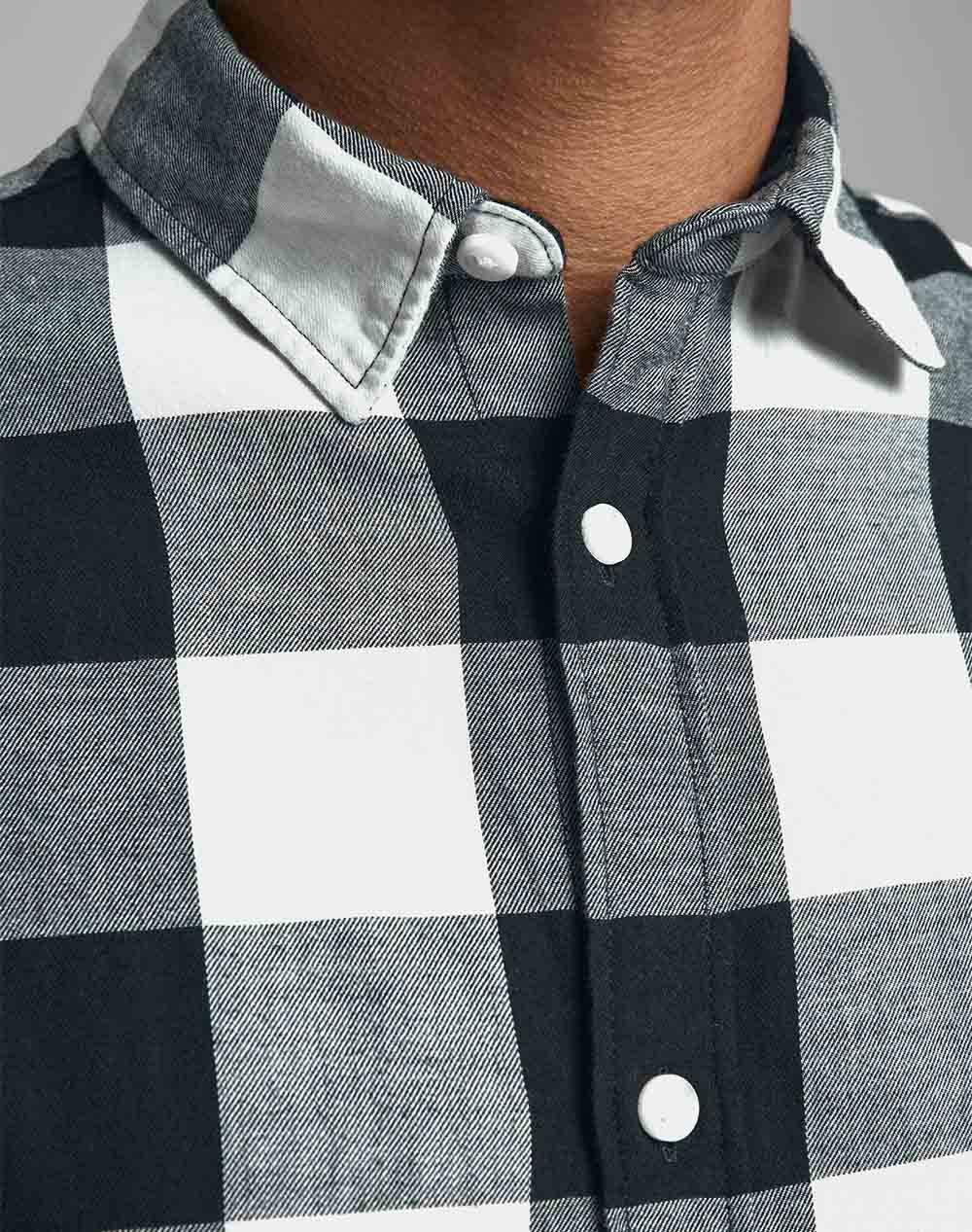 JACK&JONES JJEGINGHAM TWILL SHIRT L/S NOOS