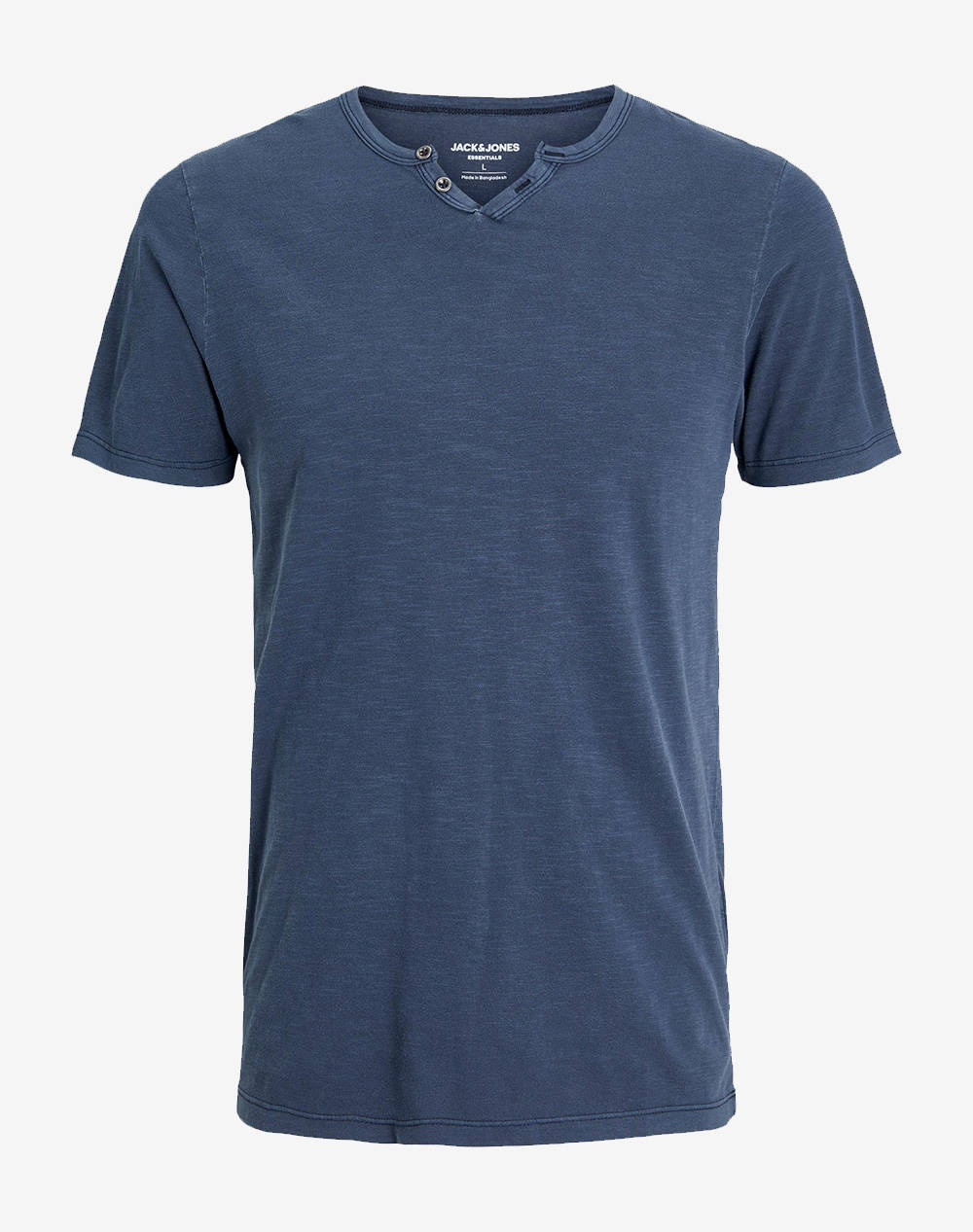 JACK&JONES JJESPLIT NECK TEE