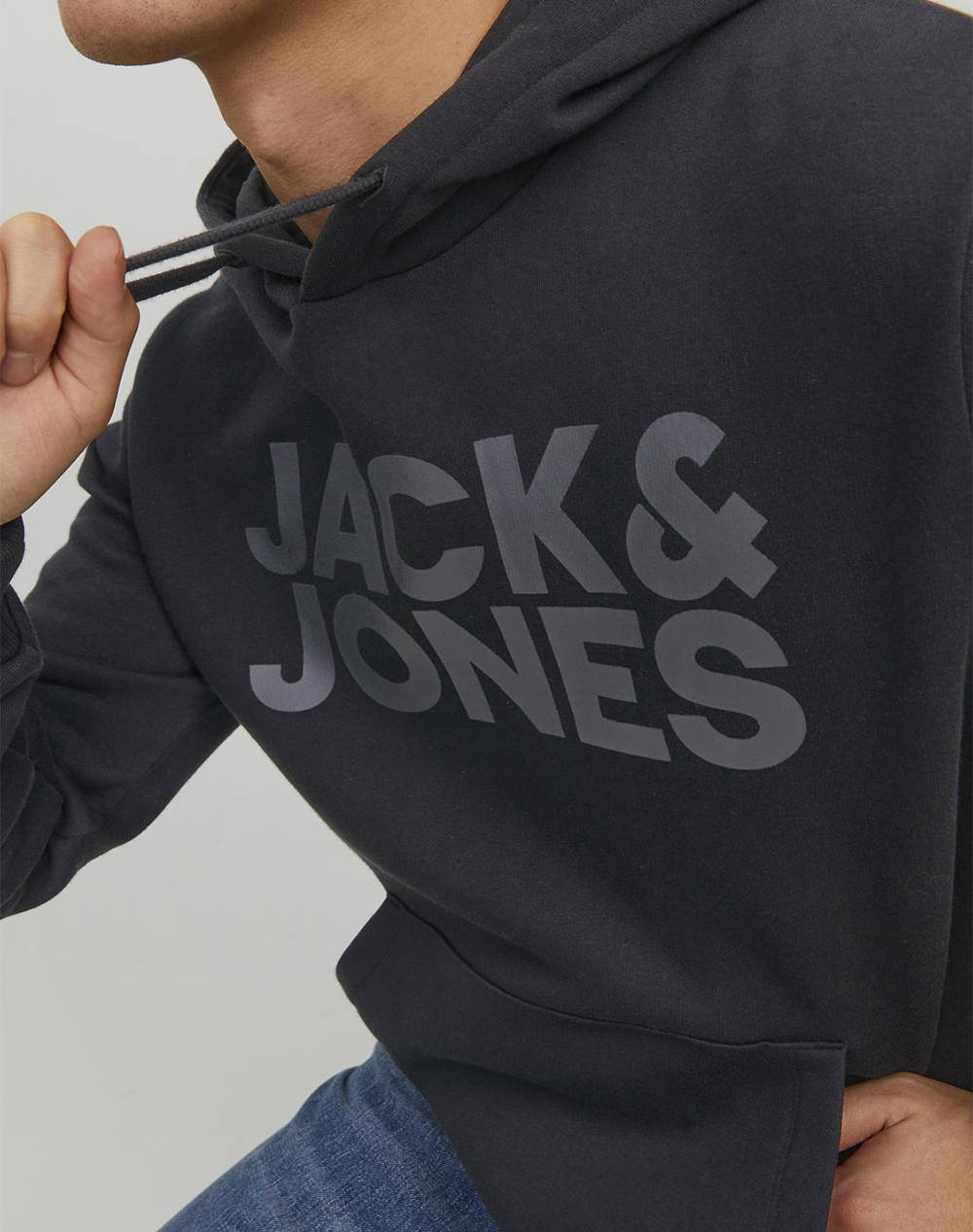 JACK&JONES MIKINA JJECORP LOGO SWEAT HOOD NOOS