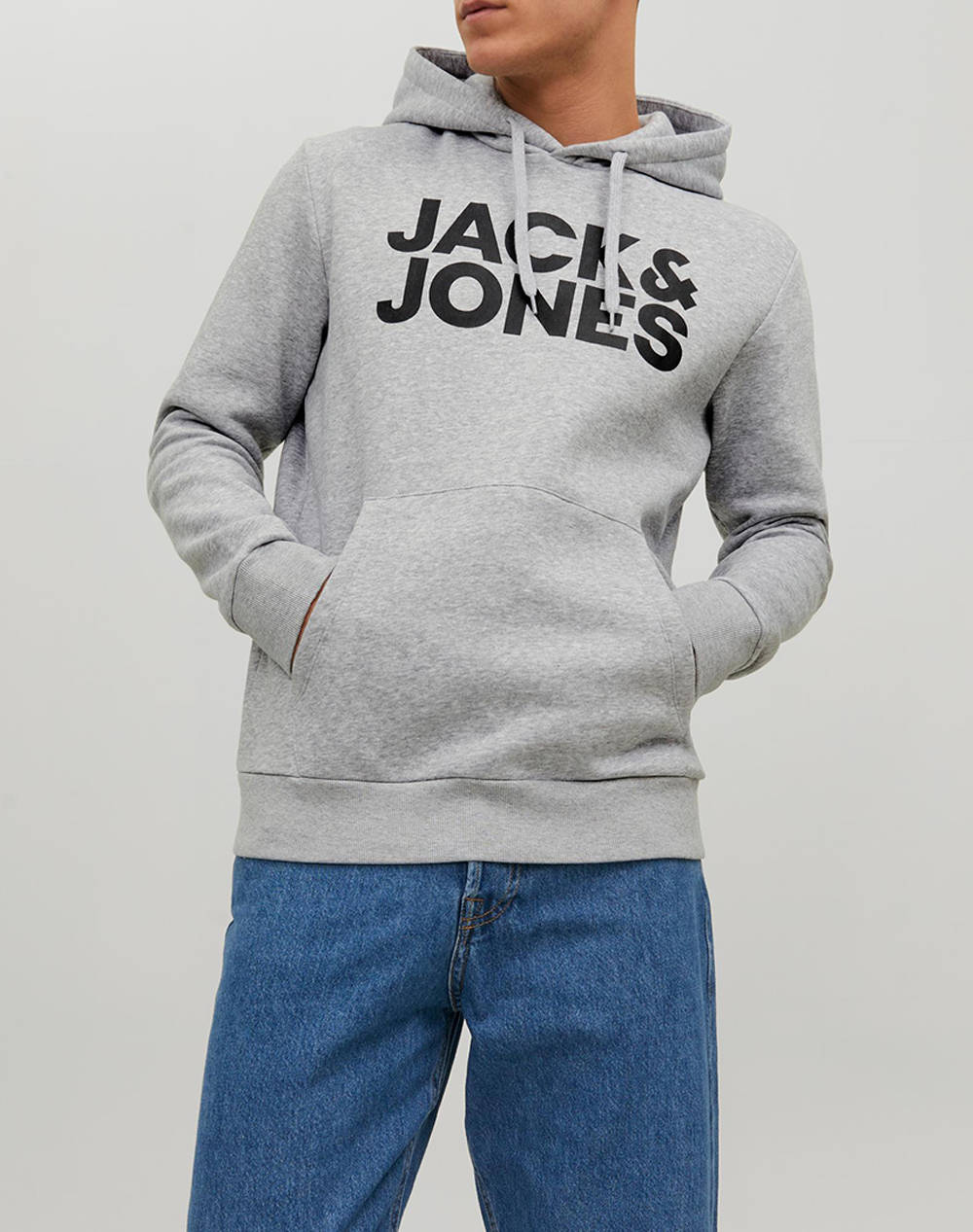 JACK&JONES MIKINA JJECORP LOGO SWEAT HOOD NOOS