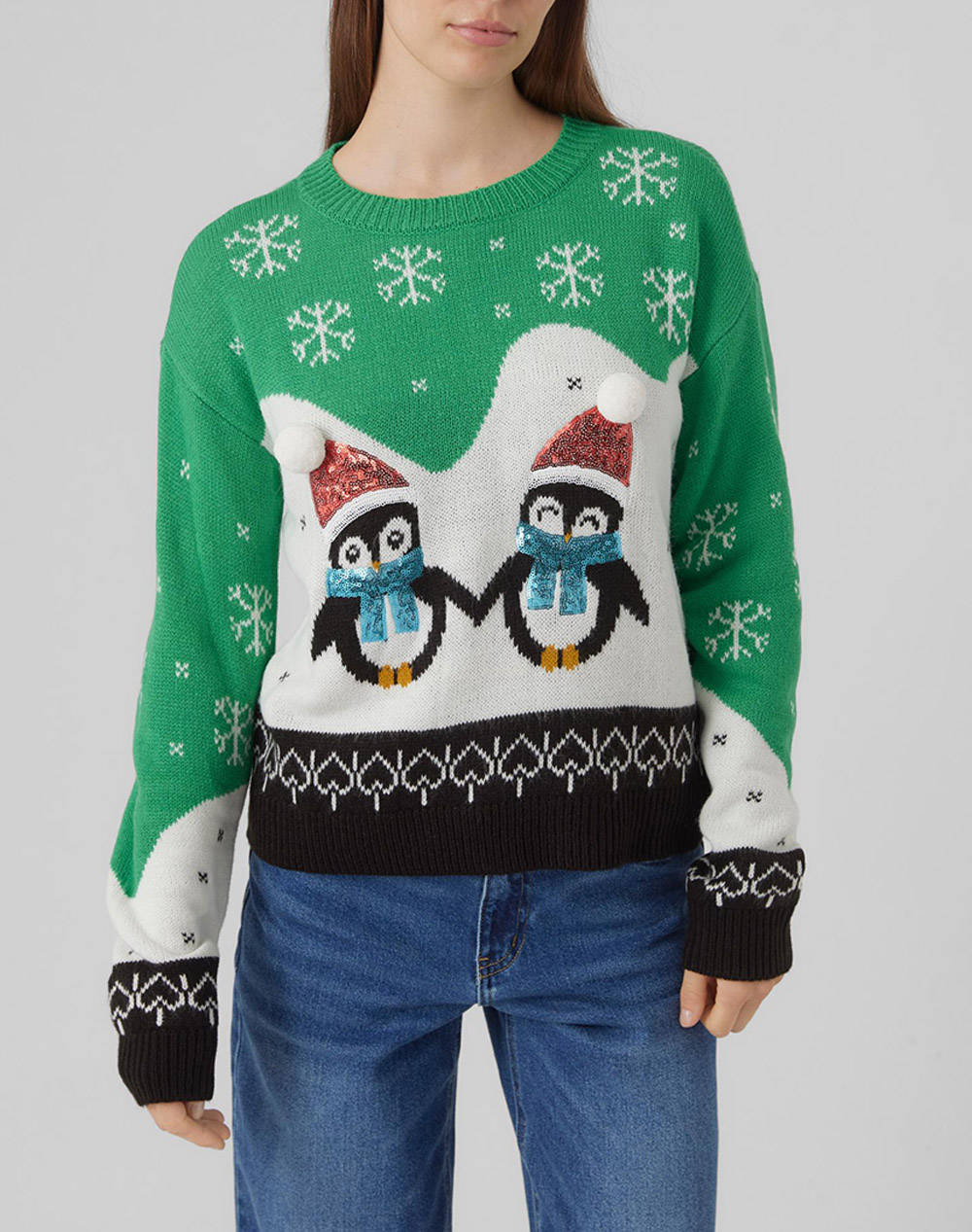 VERO MODA VMPENGUINLOVE PULLOVER XMAS