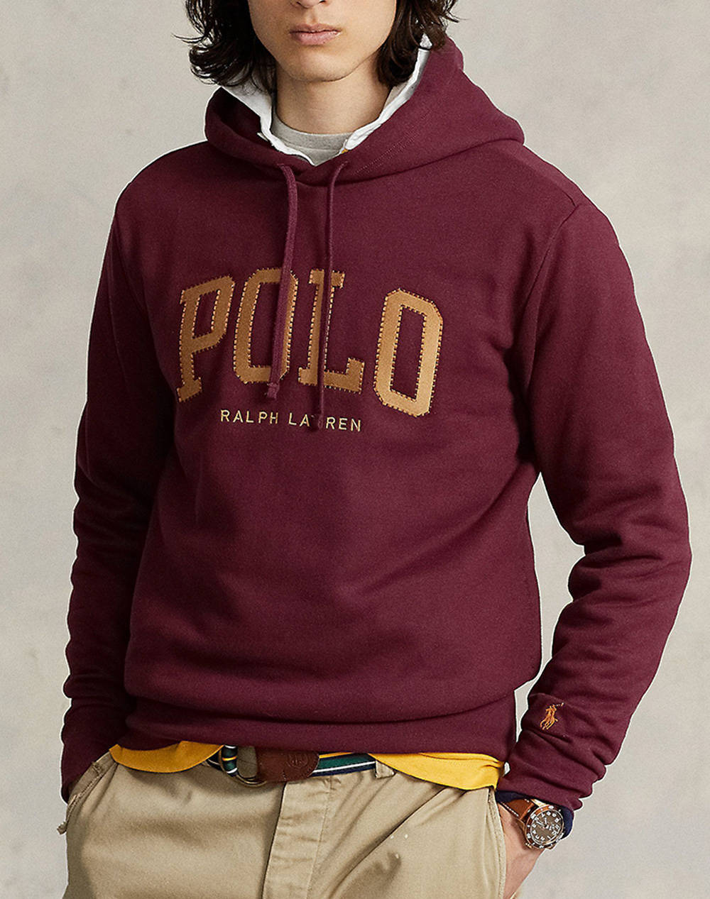 RALPH LAUREN HOOD SWEATSHIRT