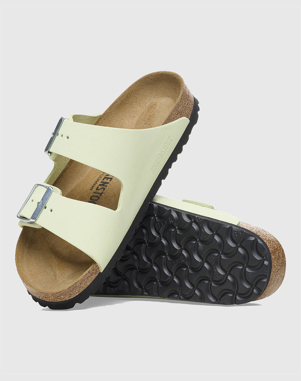 BIRKENSTOCK BS CLASSIC ARIZONA LENB FADED LIME 35 - 43 NARROW SEASONAL BOTY DÁMSKÉ