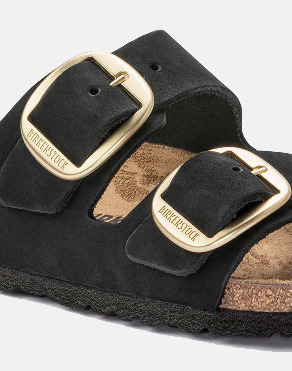 BIRKENSTOCK BS CLASSIC ARIZONA BIG BUCKLE LENB BLACK (GOLD) 35 - 43 NARROW SEASONAL BOTY DÁMSKÉ