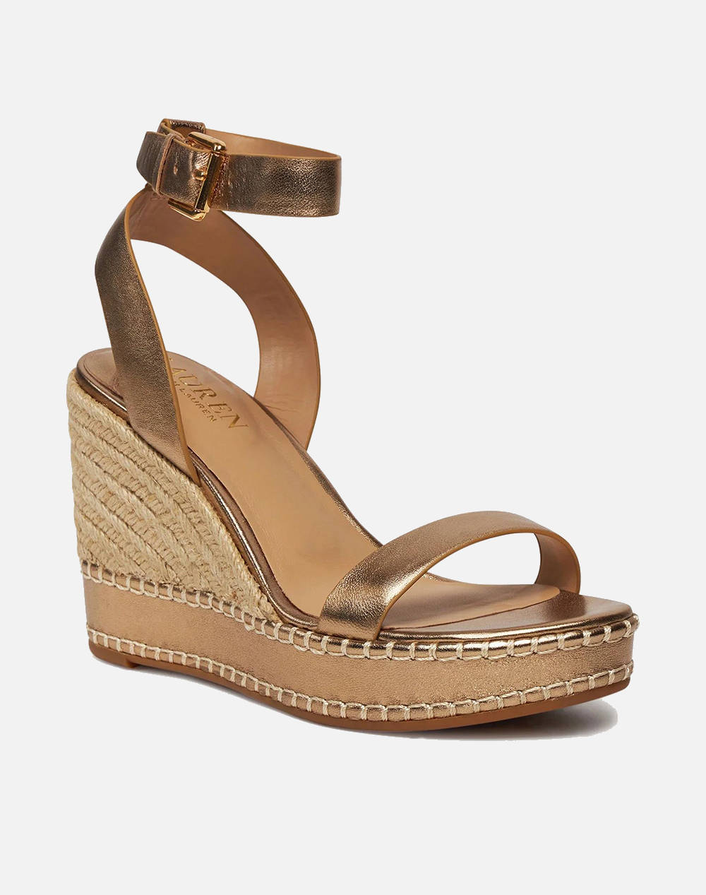 RALPH LAUREN HILARIE-ESPADRILLES-WEDGE