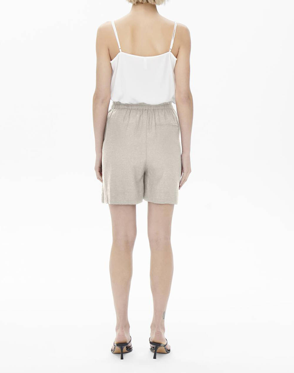 ONLY ONLTOKYO HW LINEN BLEND SHORTS PNT NOOS