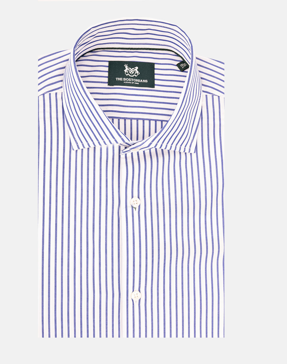 THE BOSTONIANS KOŠILE ACORN CUSTOM FIT Stripe POPLIN Semi-Rex Custom Fit