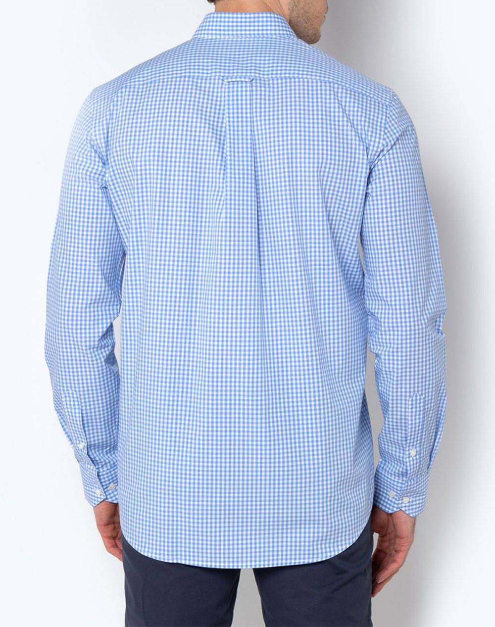 THE BOSTONIANS KOŠILE MAVERICK REGULAR FIT MedCheck POPLIN Button-down Regular Fit