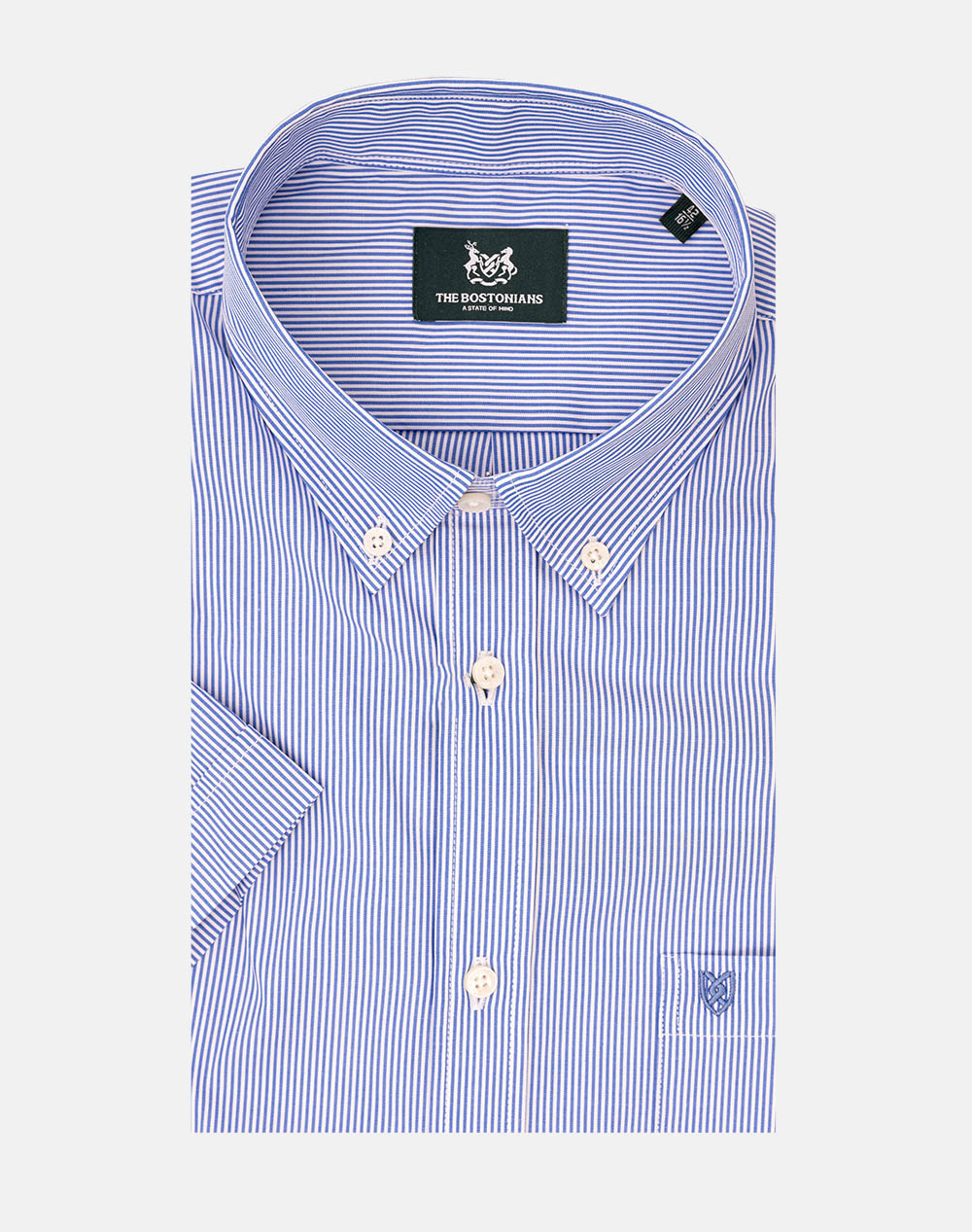 THE BOSTONIANS KOŠILE ACORN REGULAR FIT Stripe POPLIN Button-down Regular Fit