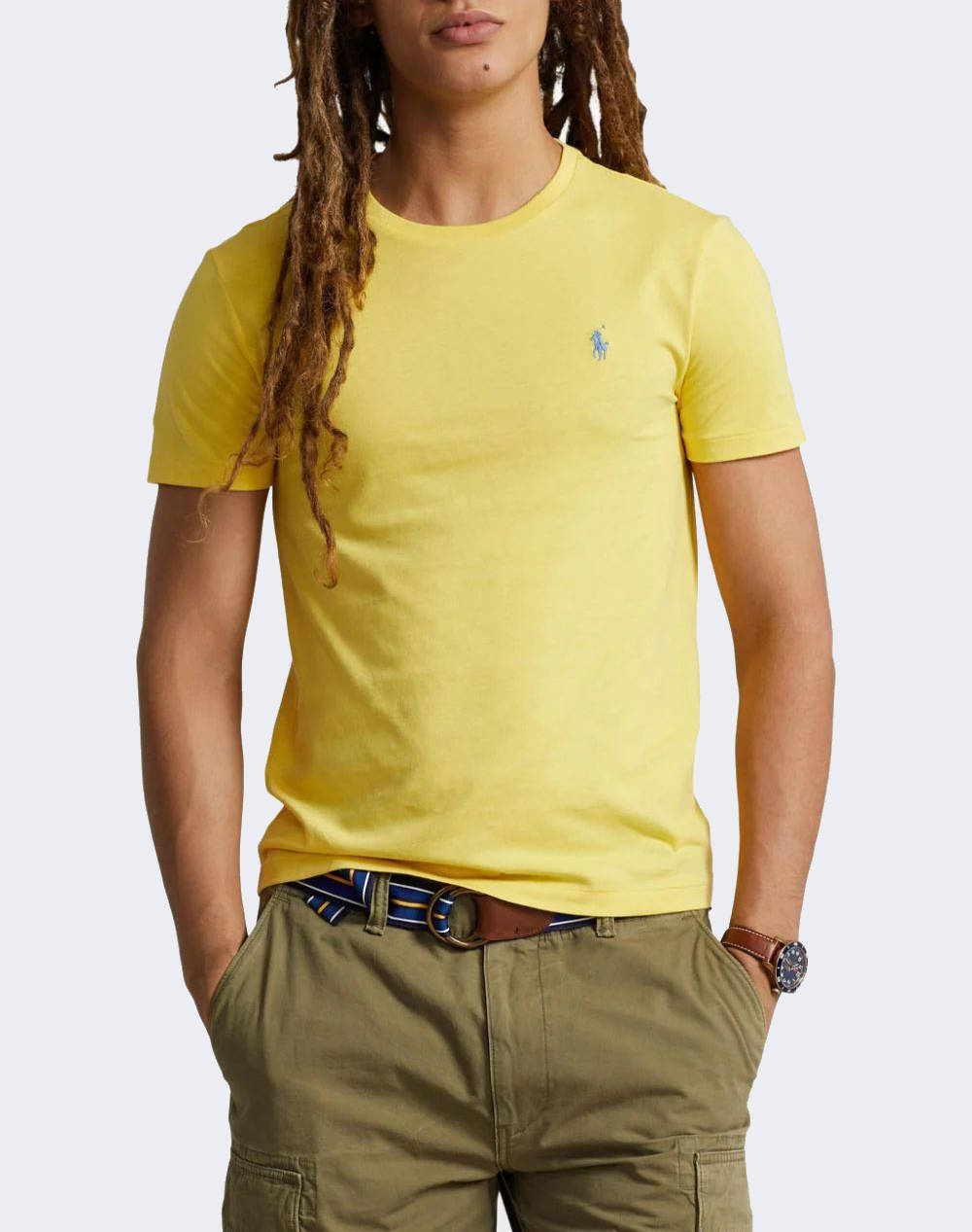 RALPH LAUREN SSCNCMSLM2-SHORT SLEEVE-T-SHIRT