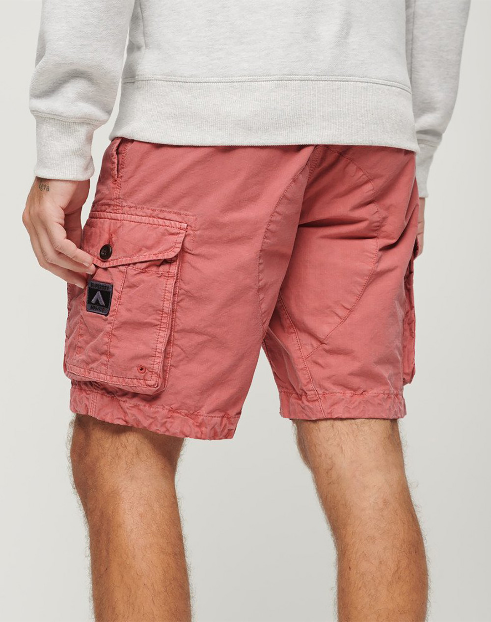 SUPERDRY D3 OVIN PARACHUTE LIGHT SHORT ŠORTKY PÁNSKÉ