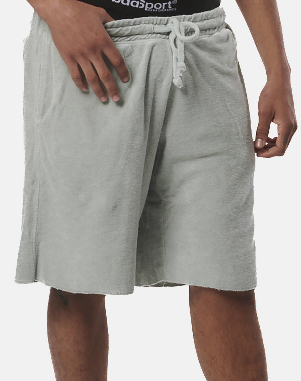 BODY ACTION MENS NATURAL DYE TERRY BERMUDA