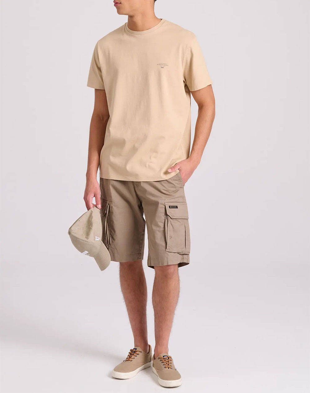 FUNKY BUDDHA Loose fit cargo bermudy