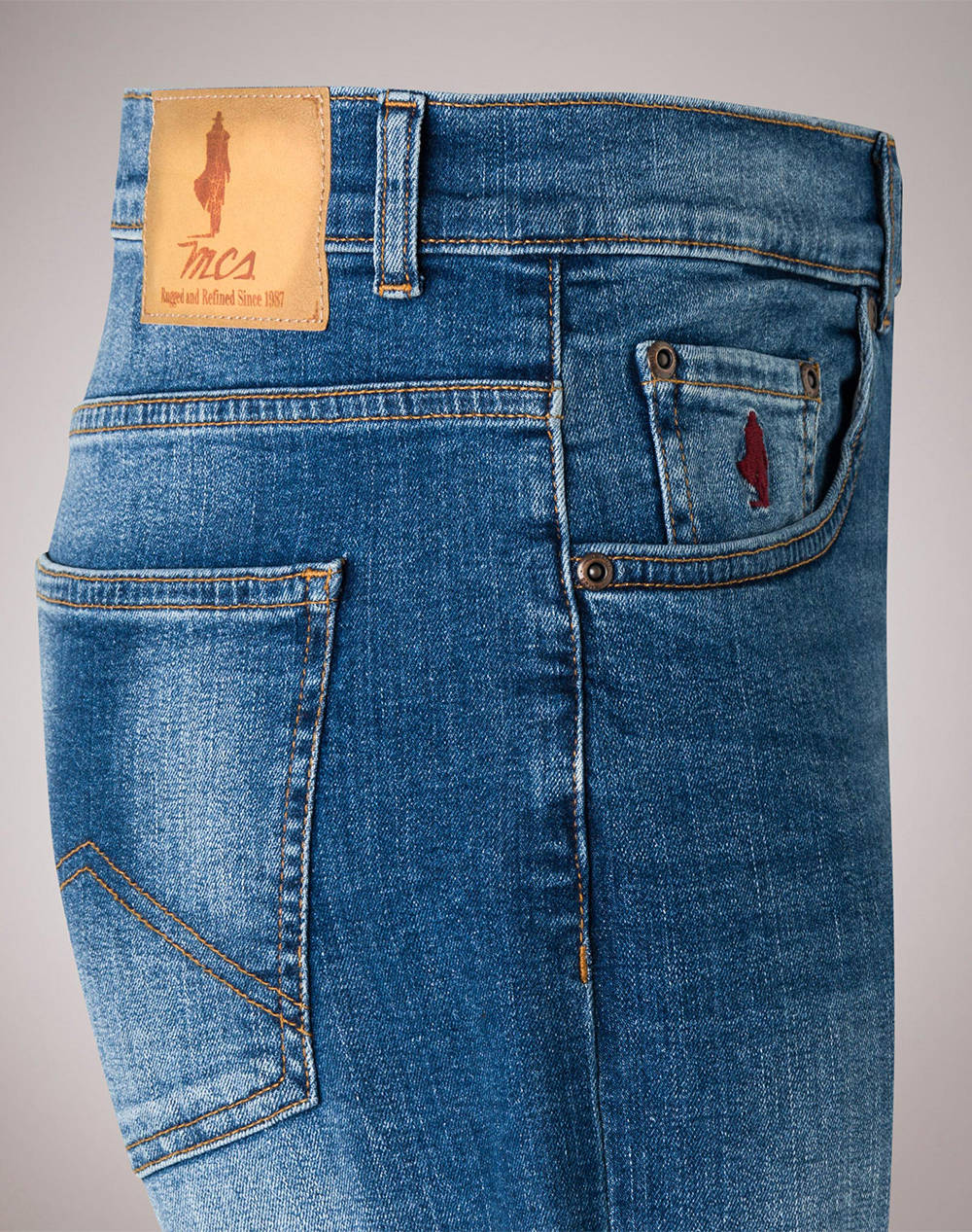 MARLBORO DENIM FIVE POCKETS