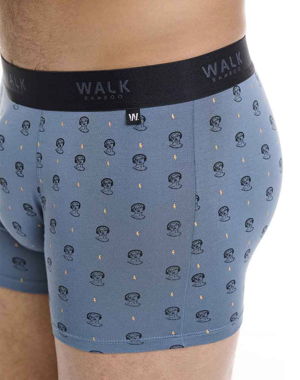 WALK PÁNSKÉ BOXERKY BAMBOO SE VZOREM APOLLO