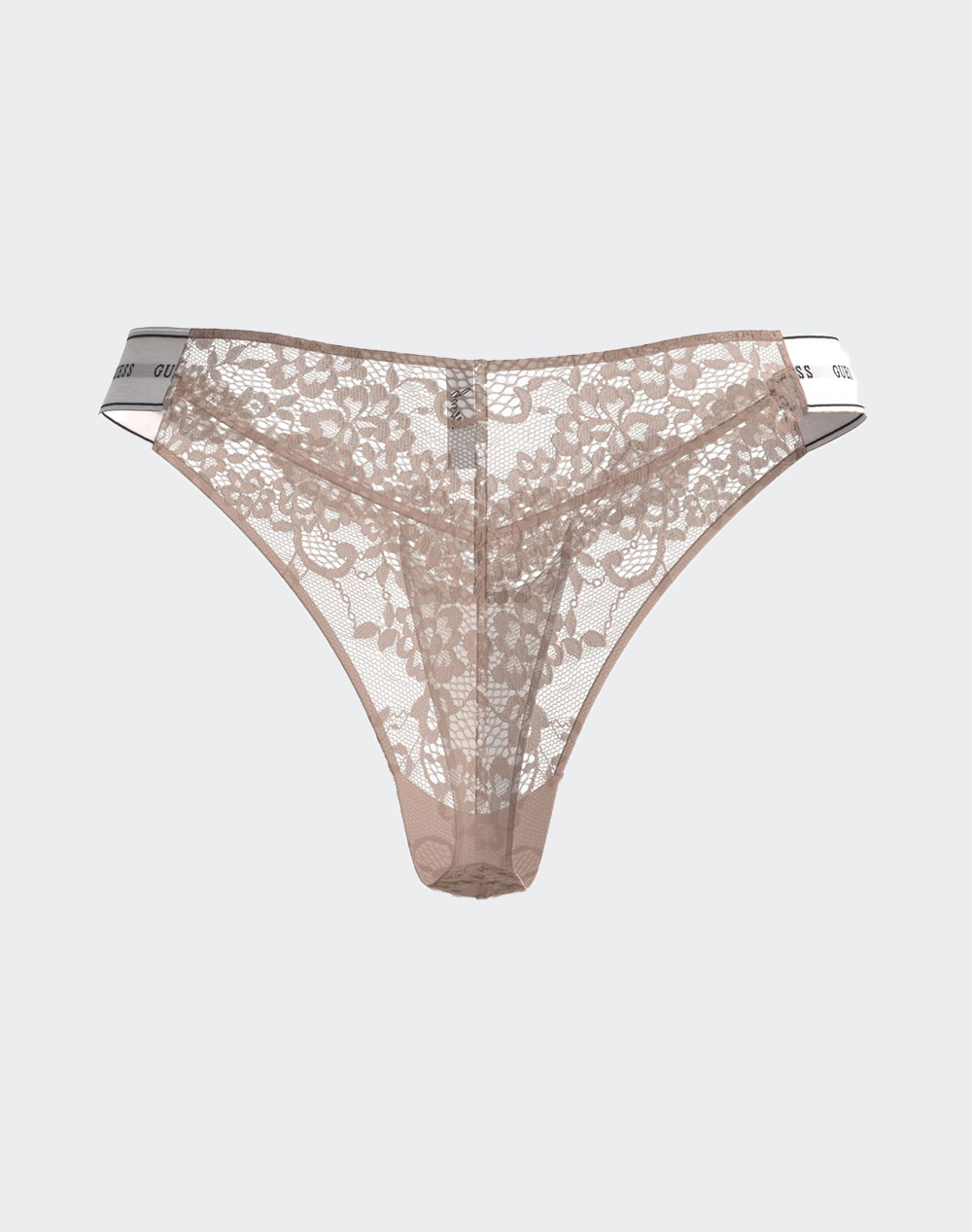 GUESS BELLE THONG - DAILY LACE SPODNÍ PRÁDLO W