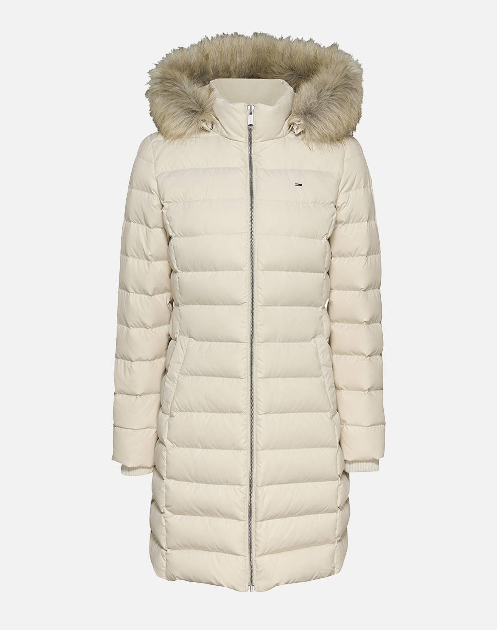 TOMMY JEANS TJW ESSENTIAL HOODED DOWN COAT