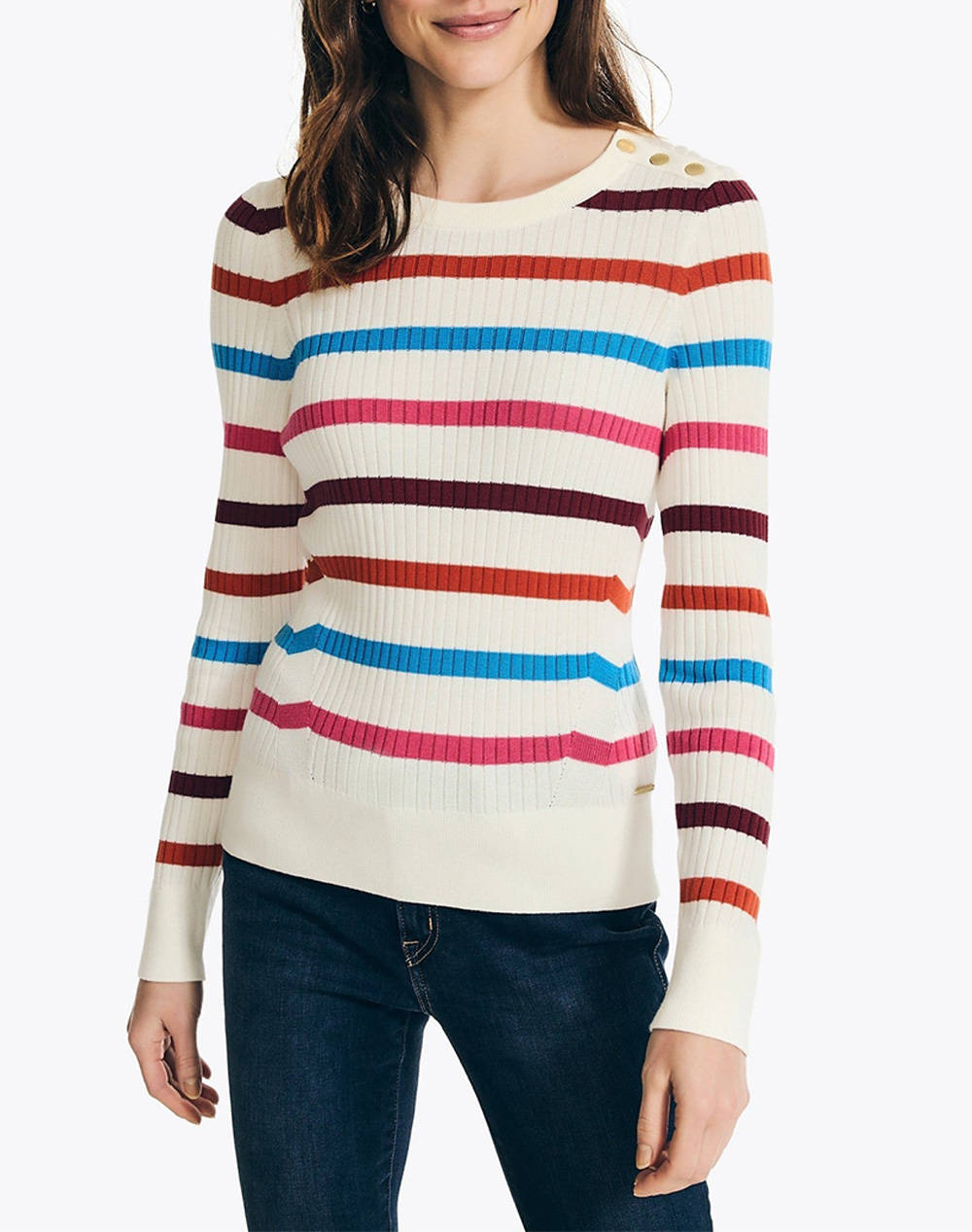 NAUTICA TRIČKO PLETENÉ ΜΜ KNITTED PULLOVER