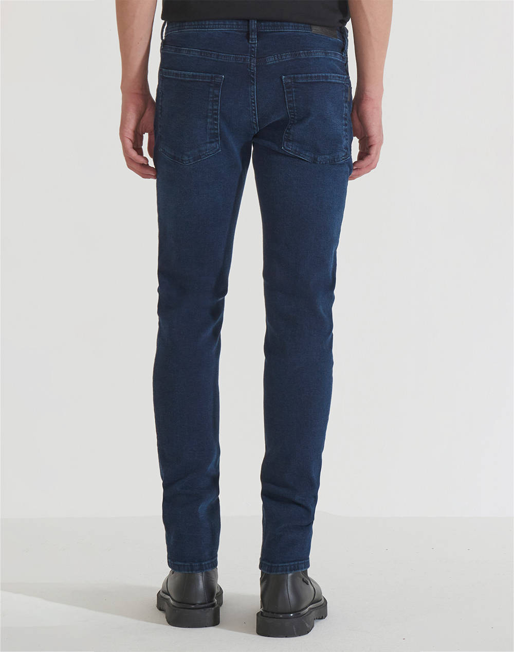 ANTONY MORATO MMDT00241FA750480W01865 MIN OF 12 JEANS OZZY TAPERED FIT IN ICONIC BASIC BLUE BLACK DENIM KALHOTY