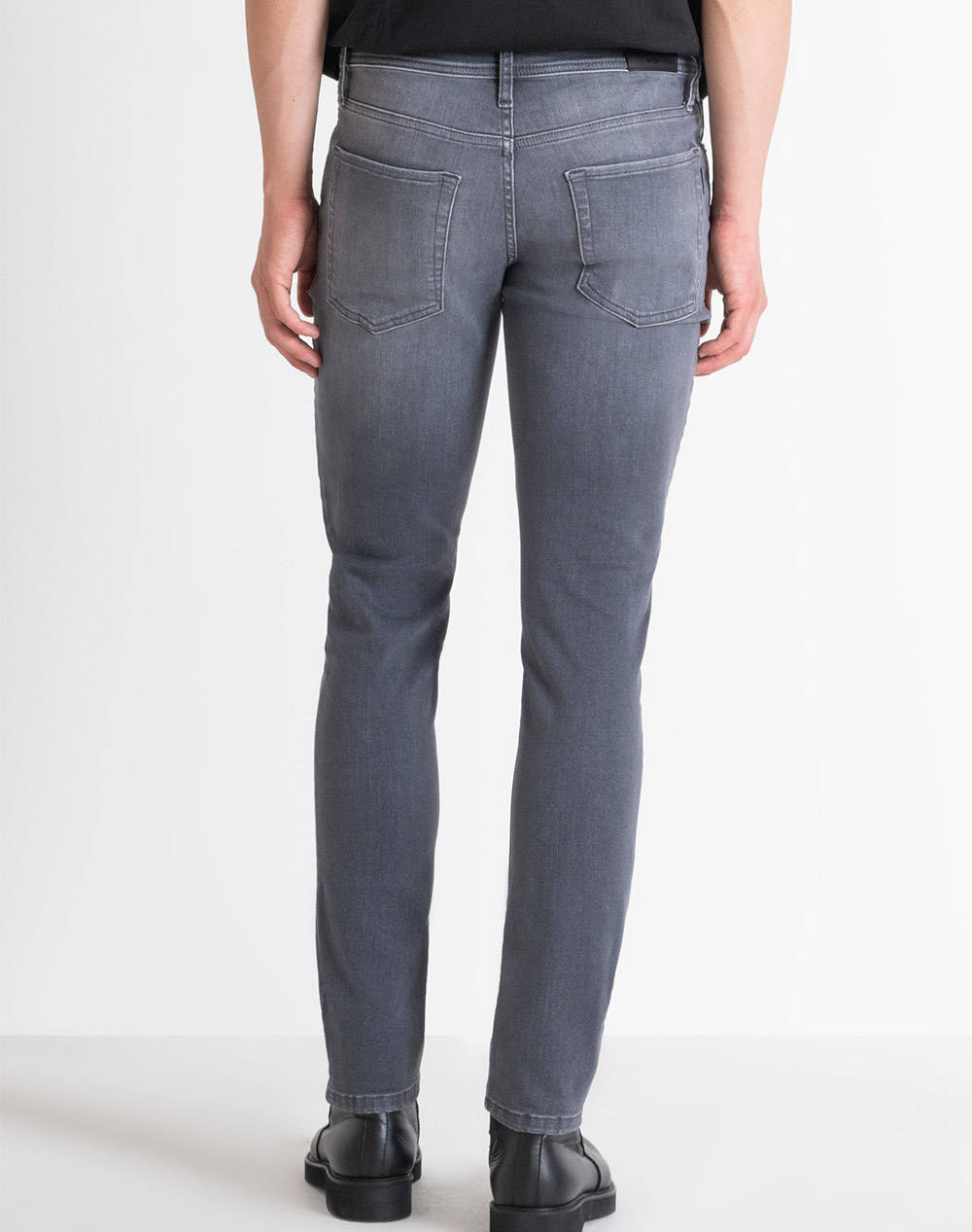 ANTONY MORATO MMDT00241FA750528W01893 MIN OF 10 JEANS OZZY TAPERED FIT IN POWER STRETCH GREY DENIM KALHOTY