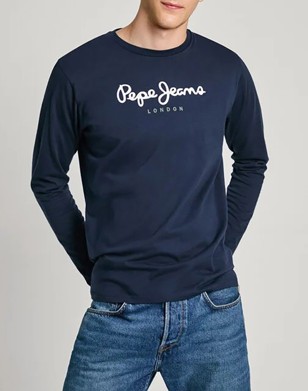 PEPE JEANS DROP 1 EGGO LONG TRIČKO PÁNSKÉ