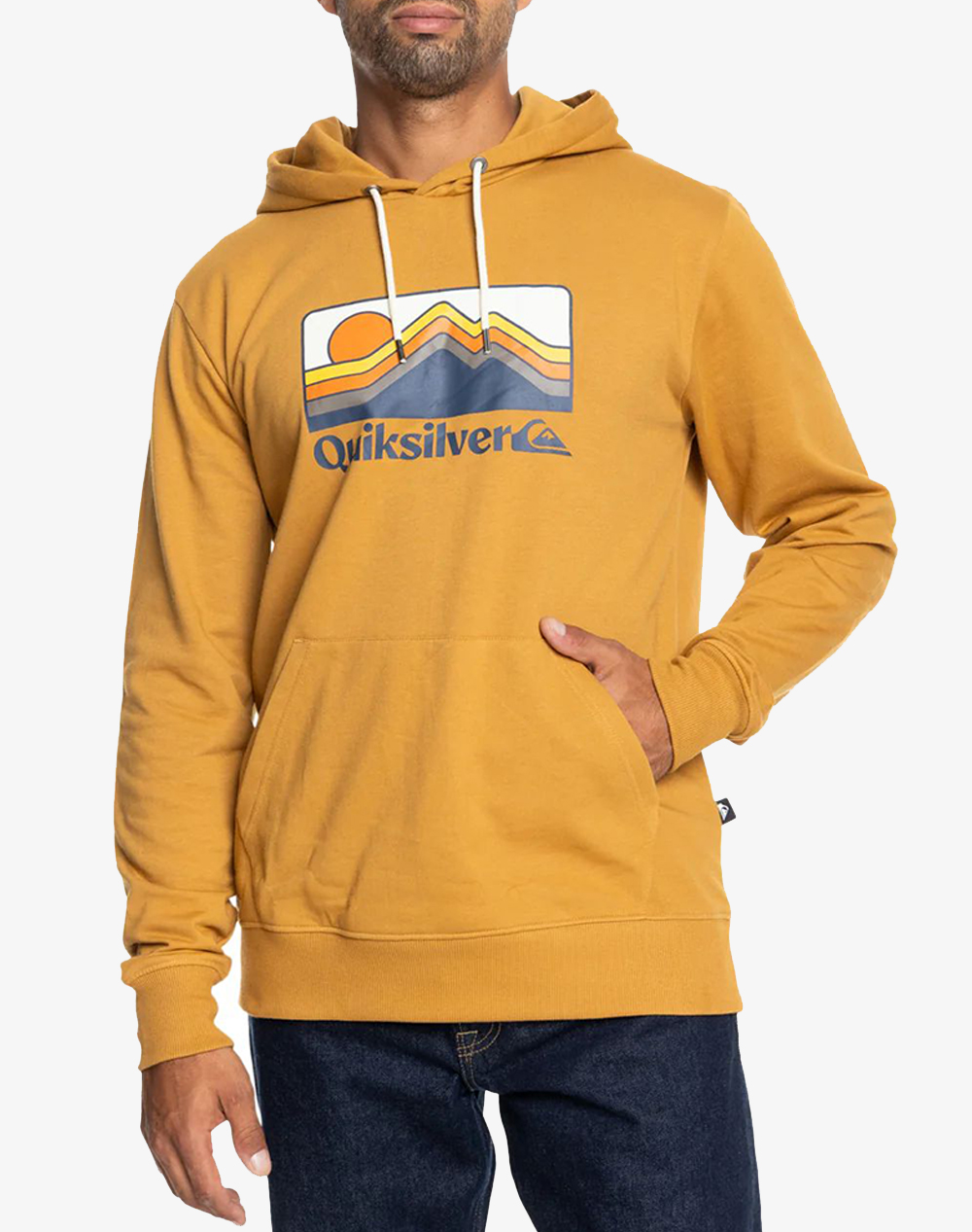 QUIKSILVER QS GRADIENT MOUNTAINS HOODIE MIKINA PÁNSKÁ