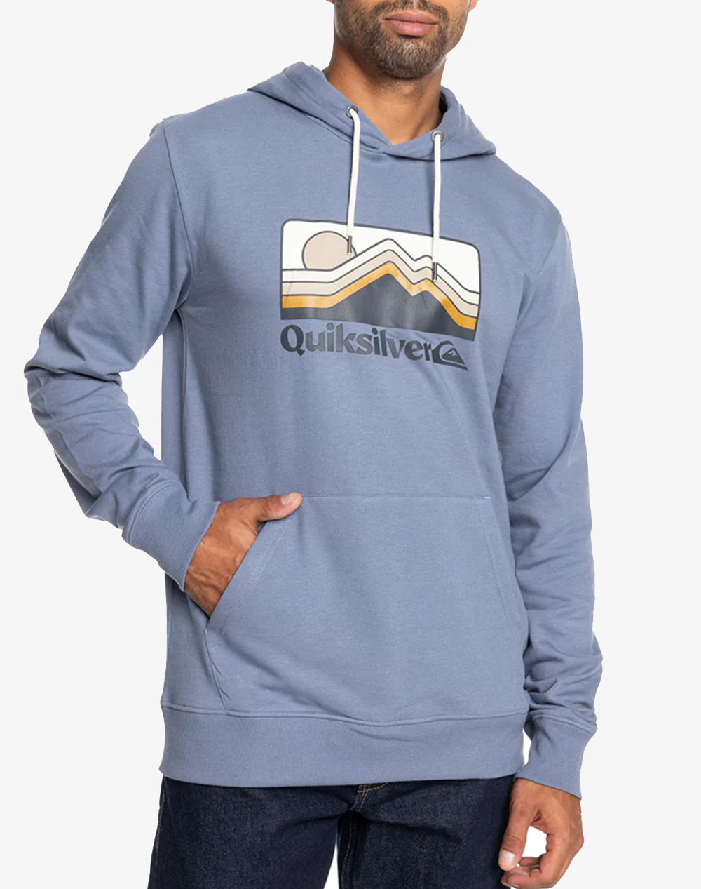 QUIKSILVER QS GRADIENT MOUNTAINS HOODIE MIKINA PÁNSKÁ