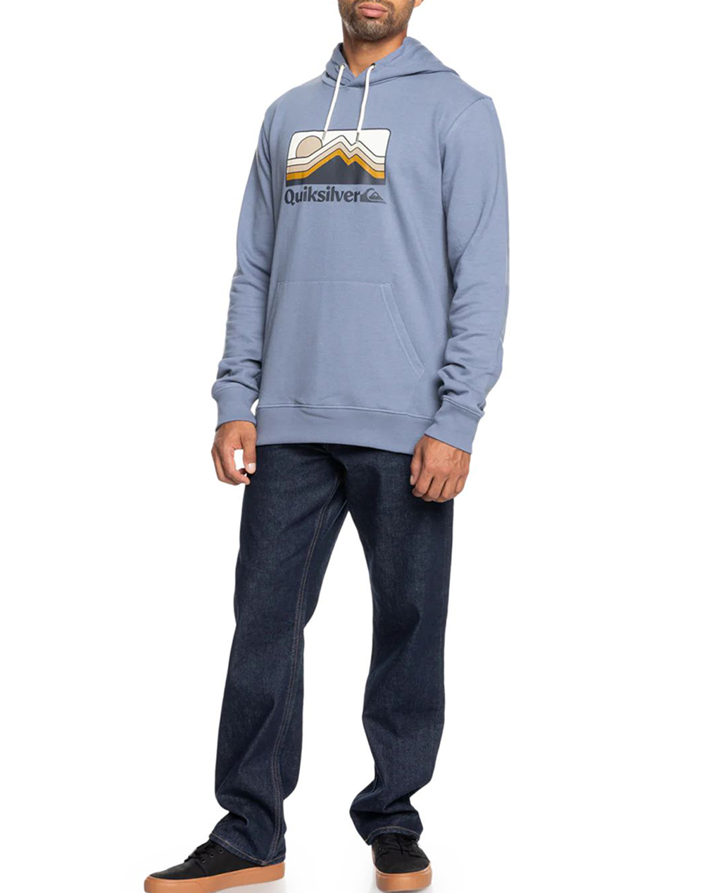 QUIKSILVER QS GRADIENT MOUNTAINS HOODIE MIKINA PÁNSKÁ