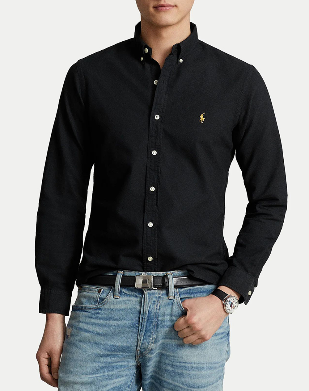 RALPH LAUREN SL BD PPC SP-LONG SLEEVE-SPORT SHIRT