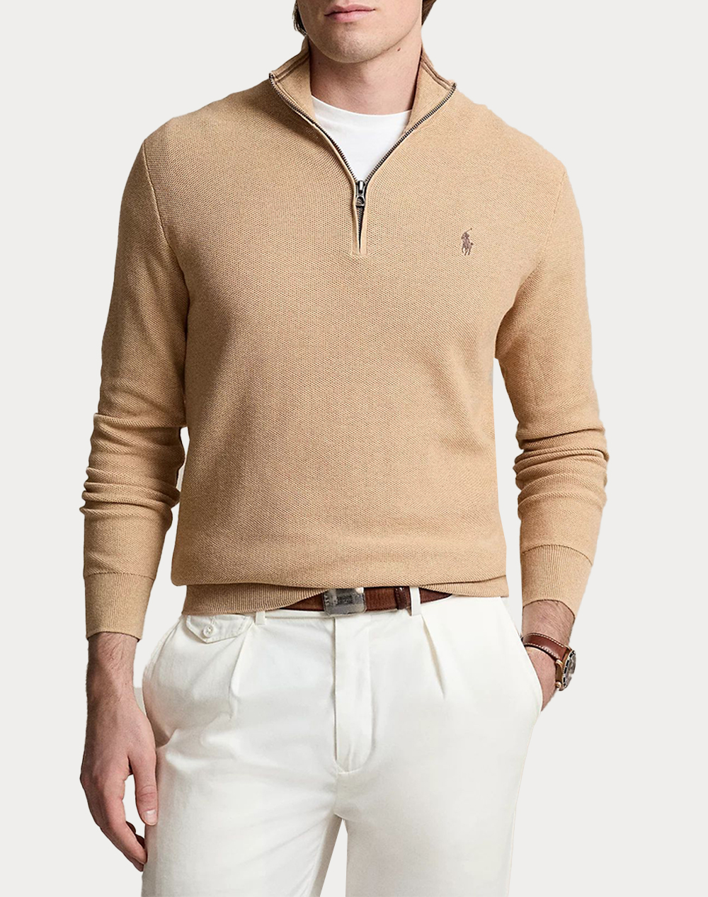 RALPH LAUREN LS HZ-LONG SLEEVE-PULLOVER