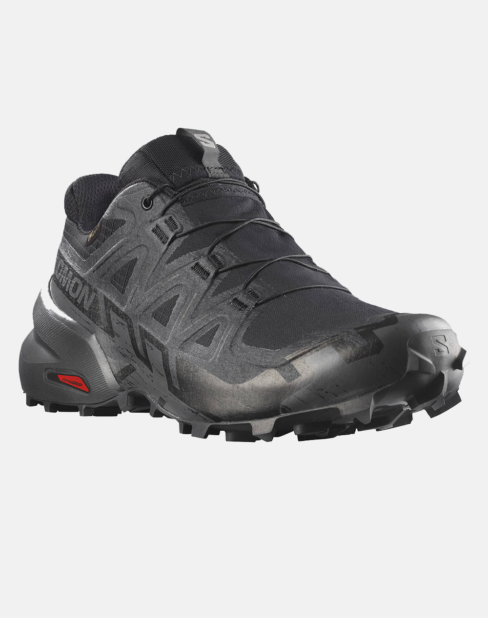 SALOMON TRAIL RUNNING - CROSS SPEEDCROSS 6 GTX BLACK / BLACK / PHANTOM BOTY PÁNSKÉ