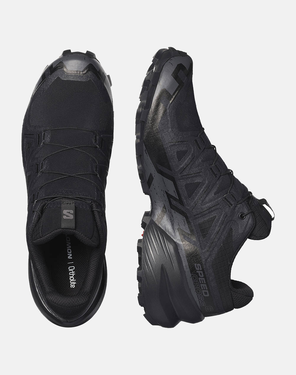 SALOMON TRAIL RUNNING - CROSS SPEEDCROSS 6 GTX BLACK / BLACK / PHANTOM BOTY PÁNSKÉ