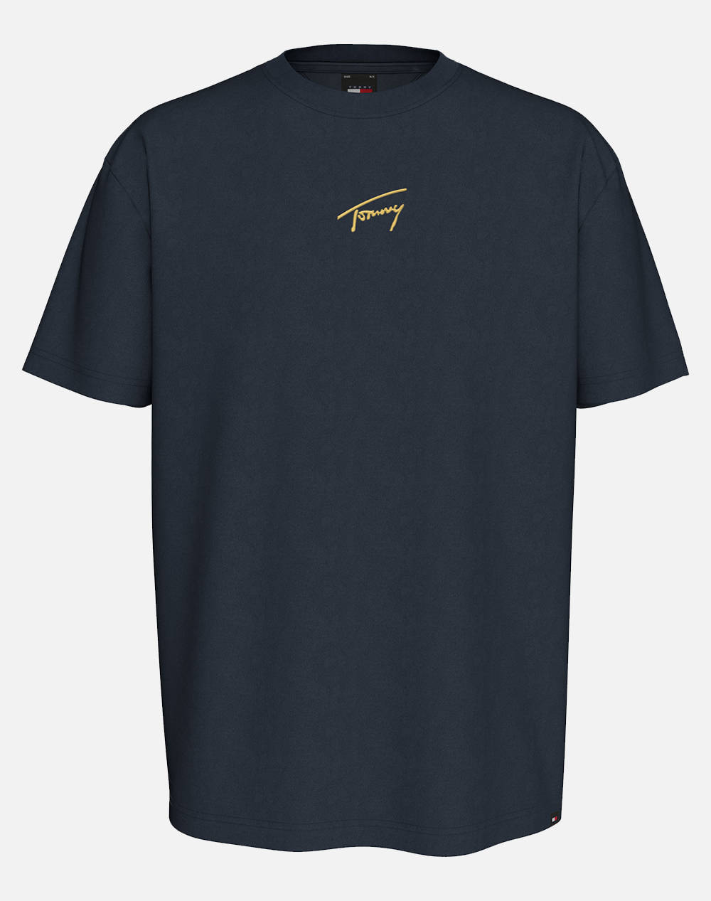 TOMMY JEANS TJM REG GOLD SIGNATURE TEE EXT