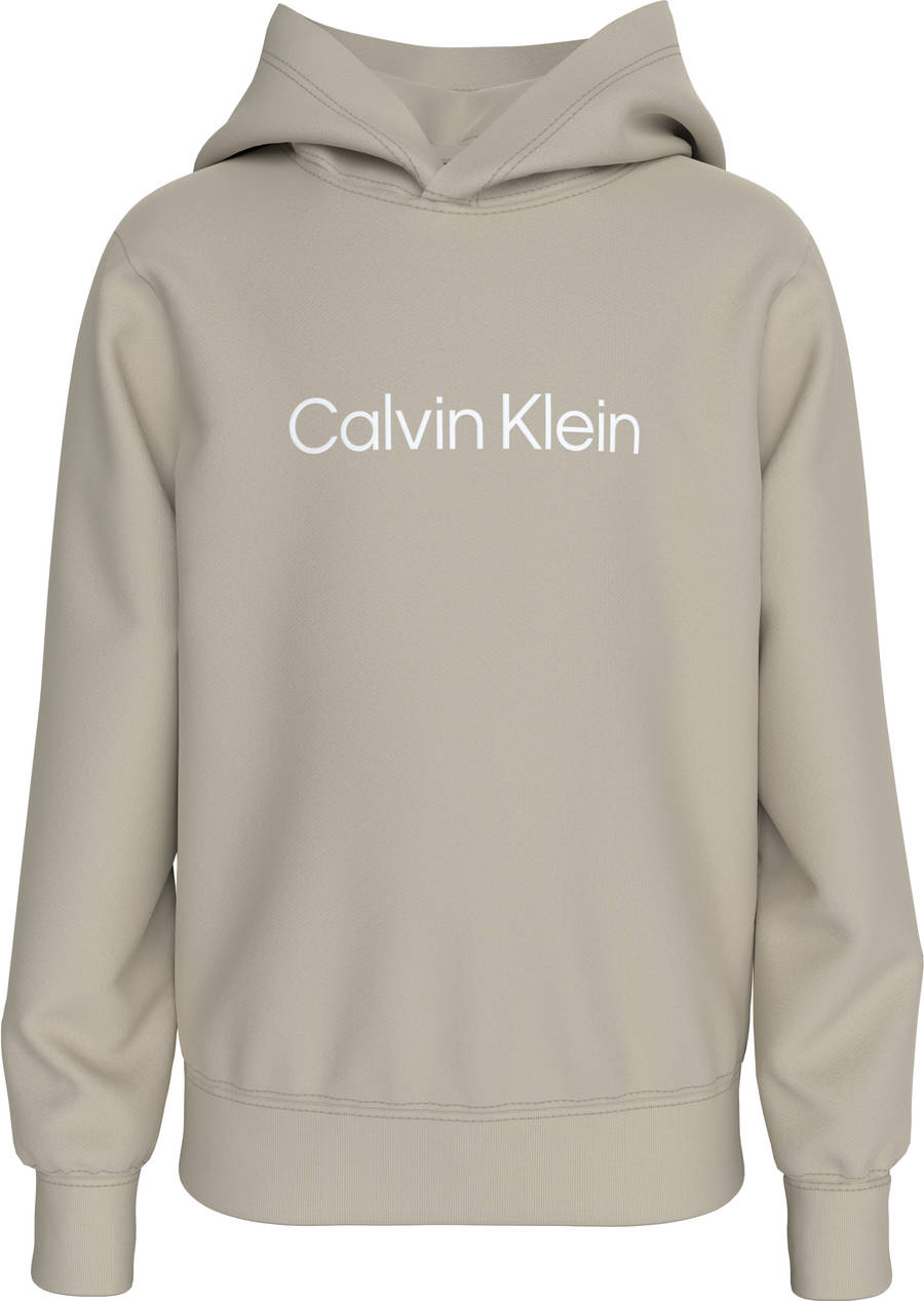 CALVIN KLEIN INST. LOGO REG. TERRY HOODIE