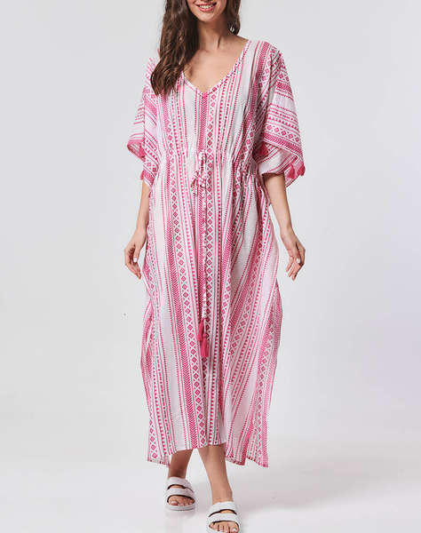 INDIRA LONG PRINTED KAFTAN