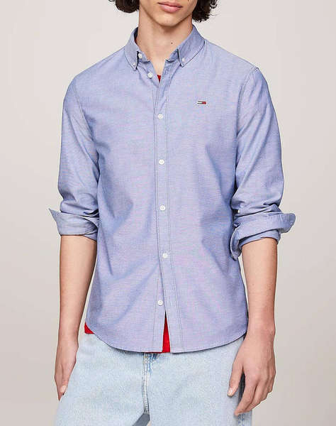 TOMMY JEANS TJM SLIM STRETCH OXFORD SHIRT