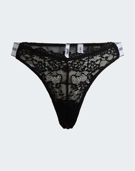 GUESS BELLE THONG - DAILY LACE SPODNÍ PRÁDLO W