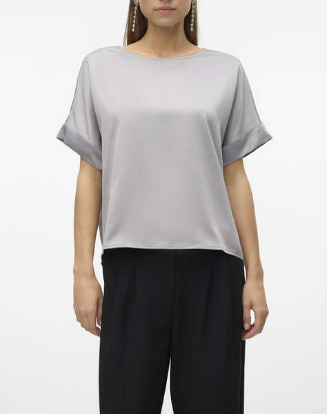 VERO MODA VMMERLE 2/4 O-NECK TOP WVN GA NOOS