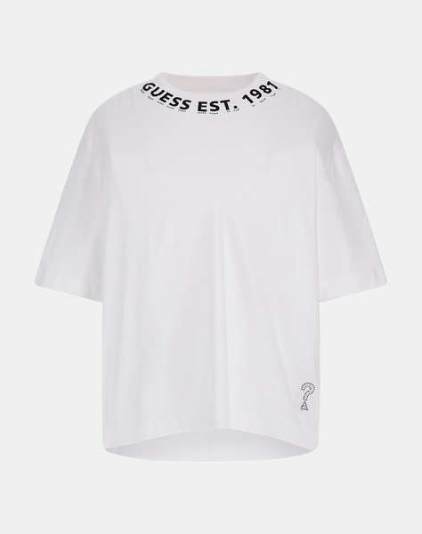 GUESS SS CN NECK LOGO TEE TRIČKO DÁMSKÉ