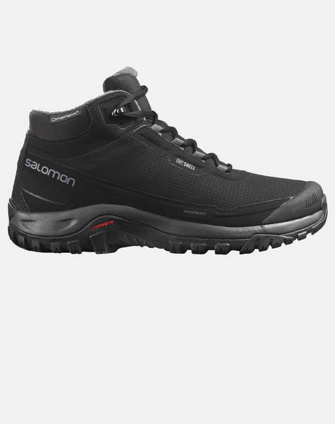 SALOMON WINTER SHELTER CS WP BLACK / EBONY / BLACK BOTY PÁNSKÉ