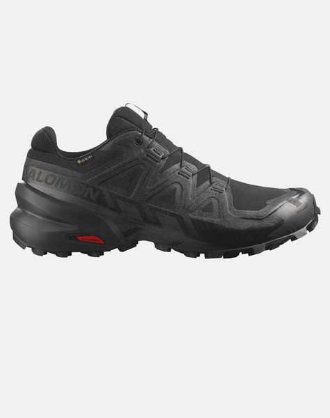 SALOMON TRAIL RUNNING - CROSS SPEEDCROSS 6 GTX BLACK / BLACK / PHANTOM BOTY PÁNSKÉ