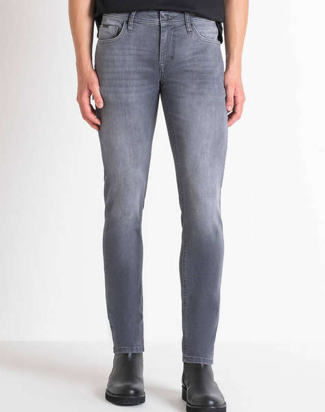 ANTONY MORATO MMDT00241FA750528W01893 MIN OF 10 JEANS OZZY TAPERED FIT IN POWER STRETCH GREY DENIM KALHOTY