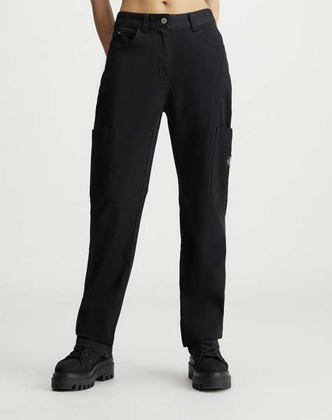 CALVIN KLEIN WOVEN LABEL HR STRAIGHT PANT