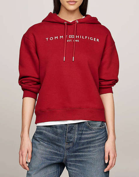 TOMMY HILFIGER MDRN REG CORP LOGO HOODIE