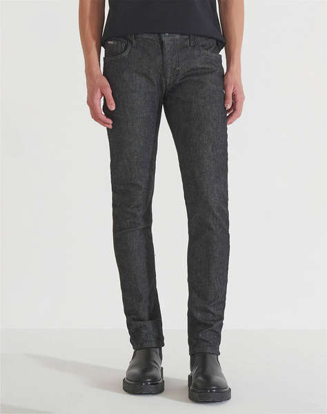 ANTONY MORATO MMDT00241FA750515W01861 MIN OF 12 JEANS OZZY TAPERED FIT IN CYBER RAW BLACK DENIM KALHOTY