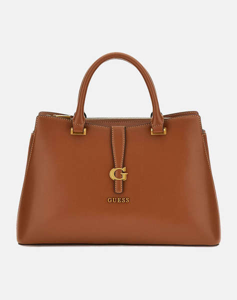 GUESS KUBA TRI COMPARTMENT SATCHEL TAŠKA DÁMSKÁ (Rozměry: 34 x 10 x 21 cm)