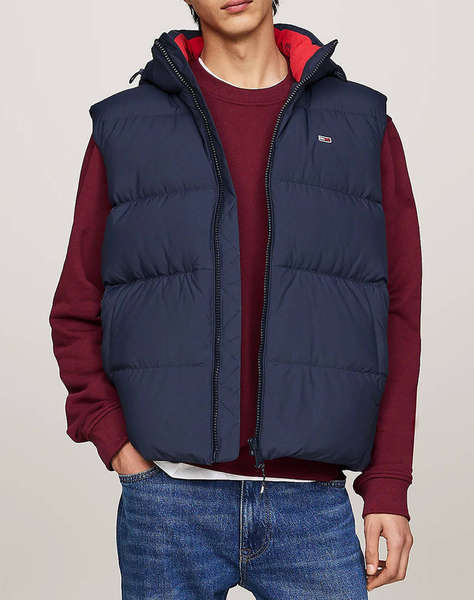 TOMMY JEANS TJM ESSENTIAL DOWN VEST EXT